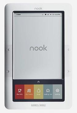 Barnes and Nobel Nook e-reader