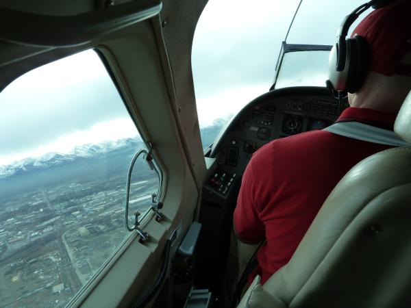 View from a Grant Aviation plane